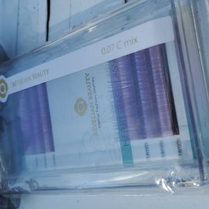 LAST CHANCE! Fake Eyelashes mermaid ombre color